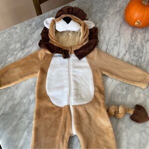 Toddler Lion Romper 18 M Plush Velvet Halloween Costume